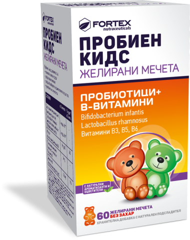 Пробиен кидс желирани мечета х 60