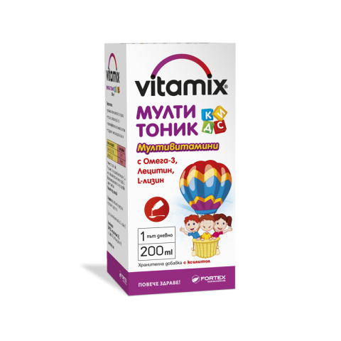 Витамикс Мулти Тоник Кидс сироп 200 мл