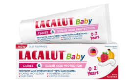 LACALUT BABY ДЕТСКА ПАСТА ЗА ЗЪБИ ОТ 0 ДО 2 ГОДИНИ, 55 МЛ